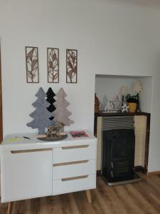 Kuchnia lub aneks kuchenny w obiekcie FAMILY APARTMENT LINZ Wohnen mit Garten am Fusse des Pöstlingbergs TOP LAGE Villenviertel