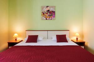 Postel nebo postele na pokoji v ubytování Apartments Ivica