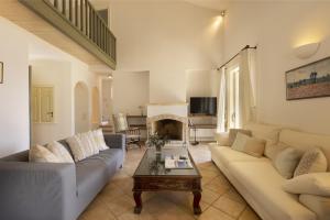 Χώρος καθιστικού στο Seaview Beach House