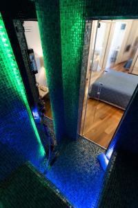 A bed or beds in a room at Stella Maris suite relax