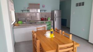 Kuchyň nebo kuchyňský kout v ubytování IntiPunku