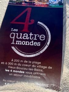 un signo de las vibrate mérite mounds en B&B Les 4 Mondes, en Vieux-Boucau-les-Bains