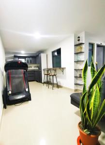 TV a/nebo společenská místnost v ubytování Andaliving Campo Valdes Hospedaje