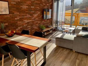 Posezení v ubytování Apartament górski 595