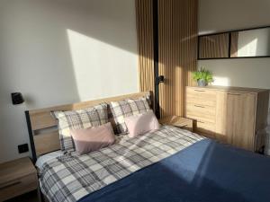 Postel nebo postele na pokoji v ubytování Apartament górski 595 + 15 fotografií