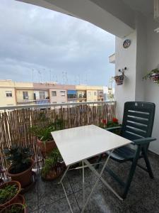 Balkón alebo terasa v ubytovaní Casa en Puerto de Sagunto. Playa