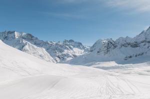 Το Le Panorama - Appartement 54 à Arolla face aux montagnes à 150m des pistes τον χειμώνα