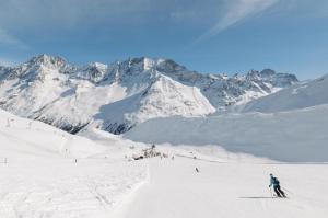Το Le Panorama - Appartement 54 à Arolla face aux montagnes à 150m des pistes τον χειμώνα