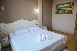 Katil atau katil-katil dalam bilik di Hotel Celiku