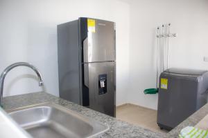 Koupelna v ubytování Apartamento en Valledupar - Casa Canaán