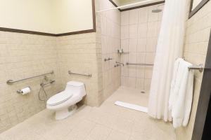 A bathroom at The Riverside Inn
