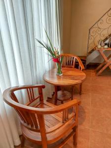 A seating area at The Riverside Inn