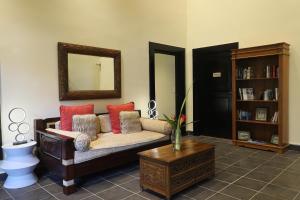 A seating area at The Riverside Inn