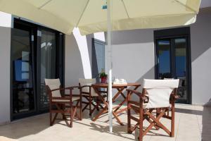 Balkon lub taras w obiekcie Triopetra View 1