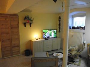 Μια τηλεόραση ή/και κέντρο ψυχαγωγίας στο Apartment Regina
