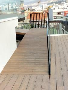 Balkón nebo terasa v ubytování Apartamentos Park Plaza