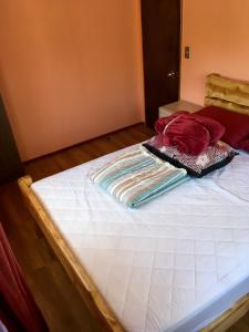 Postel nebo postele na pokoji v ubytování Casa Lago Caburgua