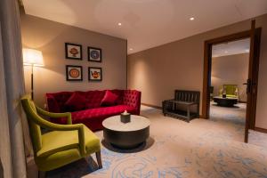 Posezení v ubytování Najm aris hotel