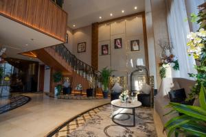 Posezení v ubytování Najm aris hotel