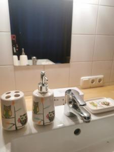 A bathroom at Studio Mario