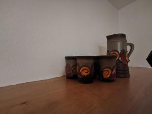 Coffee and tea making facilities at Studio Mario