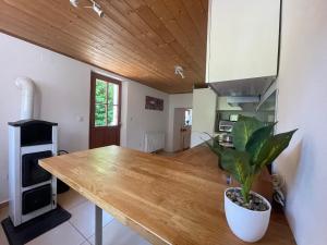 Köök või kööginurk majutusasutuses wundervoll eben - CHALETS & PLÄTZE voller WUNDER - NOTSCHKERL & FEINIS