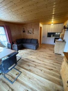 Η κουζίνα ή μικρή κουζίνα στο Appartement Melinda Ebnit