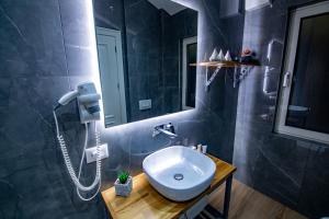 Koupelna v ubytování Tree Hotel
