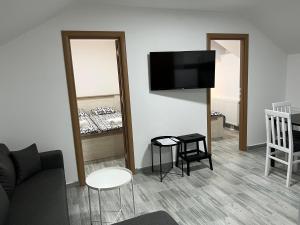 TV i/ili multimedijalni sistem u objektu Aster Apartments