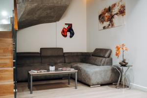 Posezení v ubytování Tree Hotel