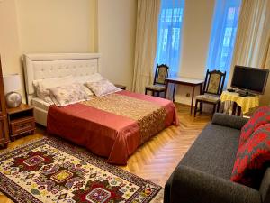 Posteľ alebo postele v izbe v ubytovaní Stara Louka Apartments