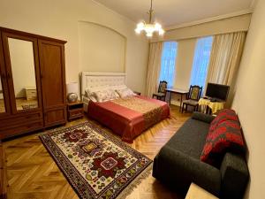 Posteľ alebo postele v izbe v ubytovaní Stara Louka Apartments