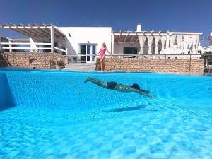 The swimming pool at or close to Perigiali