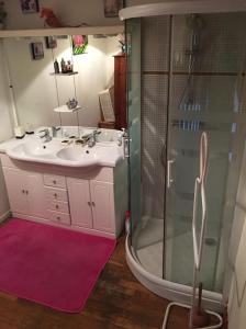 Koupelna v ubytování Maison paisible
