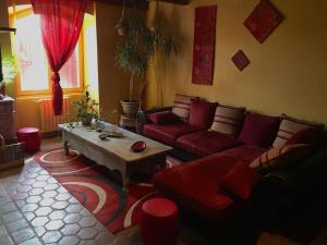 Posezení v ubytování Maison paisible
