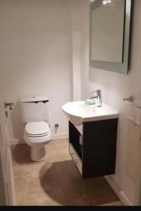 Et badeværelse på Bahía grande Nordelta