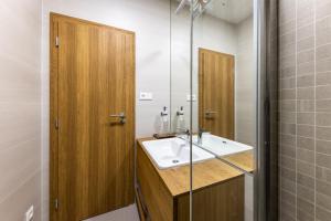 Koupelna v ubytování Lúčnica apartments Tále + 37 fotografií