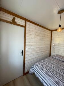 Łóżko lub łóżka w pokoju w obiekcie Agréable appartement de 65m2 vue exceptionnelle