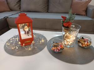 Juomia majoituspaikassa Apartman Meseceva dolina