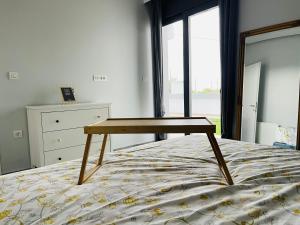 Posteľ alebo postele v izbe v ubytovaní Vixen Apartment