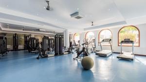 Posilňovňa alebo fitness centrum v ubytovaní Luxury apartment at Monte Paraiso