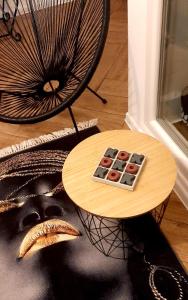 Istumisnurk majutusasutuses Ric Apartment Budva