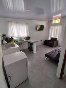 Postel nebo postele na pokoji v ubytování Tiny house PZ