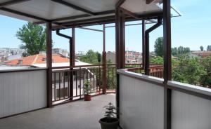 
A balcony or terrace at Eco Apartments Plovdiv
