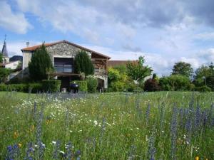 Vonkajšia záhrada v ubytovaní Gîte familial avec terrasse panoramique et cheminée, idéal pour randonnées près de Retournac - FR-1-582-355