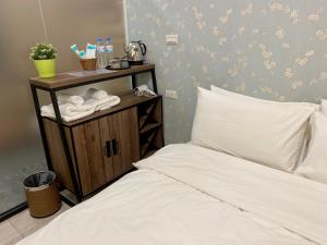 Letto o letti in una camera di 最上泉