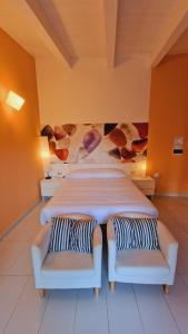 Ένα ή περισσότερα κρεβάτια σε δωμάτιο στο Locanda La Cavallina