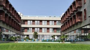 Budova, kde se hotel nachází