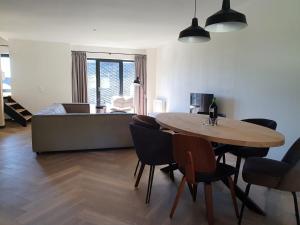 Χώρος καθιστικού στο Nest Lodge