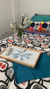 A bed or beds in a room at Beach e Relax a Giulianova